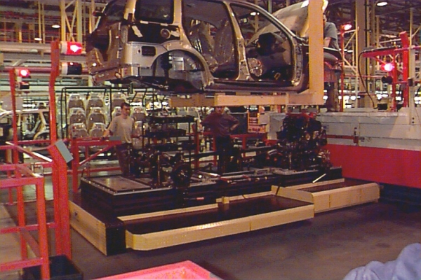 Engine / rear suspension marriage system